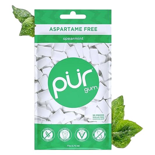 Pur Aspartame Free Spearmint Gum 55ct