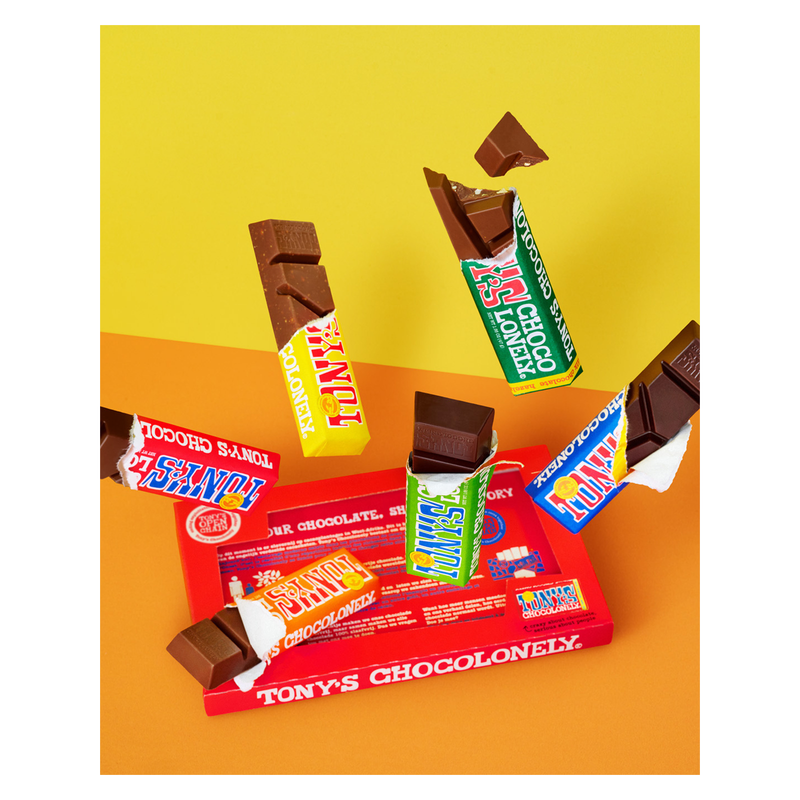 Tony's Chocolonely Rainbow Tasting 6 Pack 10.16oz