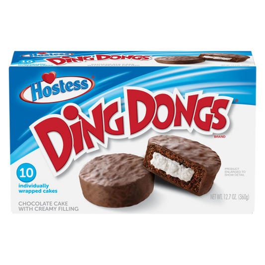 Hostess Chocolate Ding Dongs 10ct