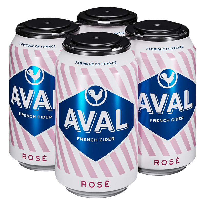 AVAL "Rose" Cider 4 pk 11.2oz Can 6.0% ABV