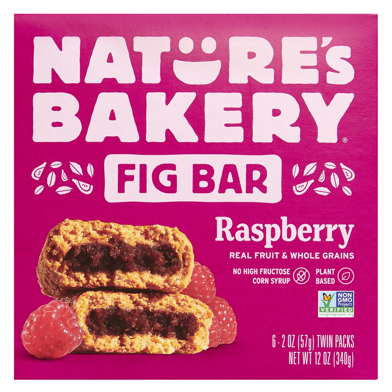 Nature's Bakery Whole Wheat Raspberry Fig Bars 12oz