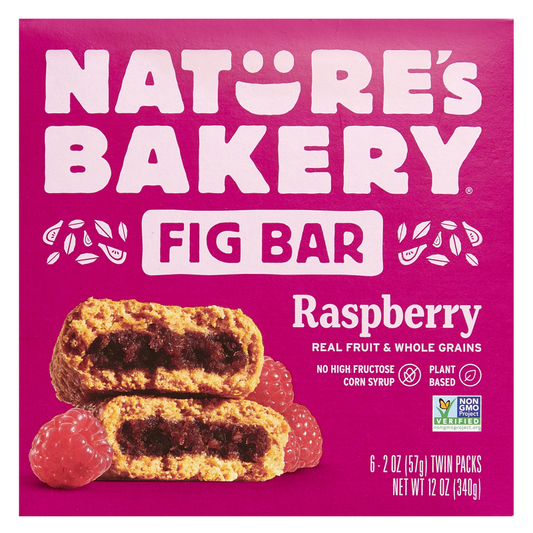 Nature's Bakery Whole Wheat Raspberry Fig Bars 12oz