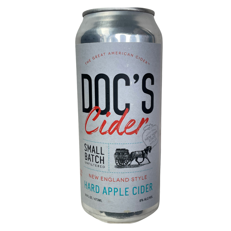 Doc’s Cider New England Style 4pk 16oz Can 6% ABV