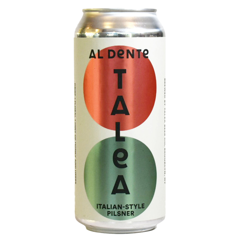 Talea Al Dente Italian Style Pilsner 4pk 16oz Can 5.0% ABV