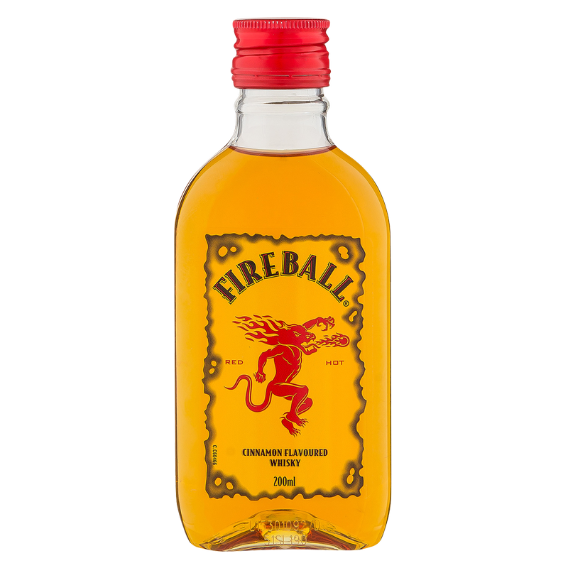 Fireball Hot Cinnamon Blended Whisky 200ml (66 Proof)