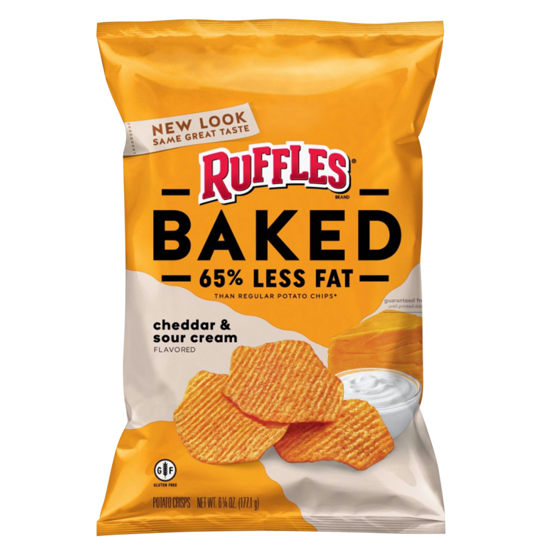 Ruffles Baked Cheddar & Sour Cream Potato Chips 6.25oz