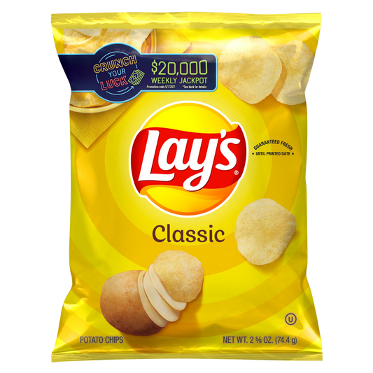 Lay's Classic Potato Chips 2.625oz