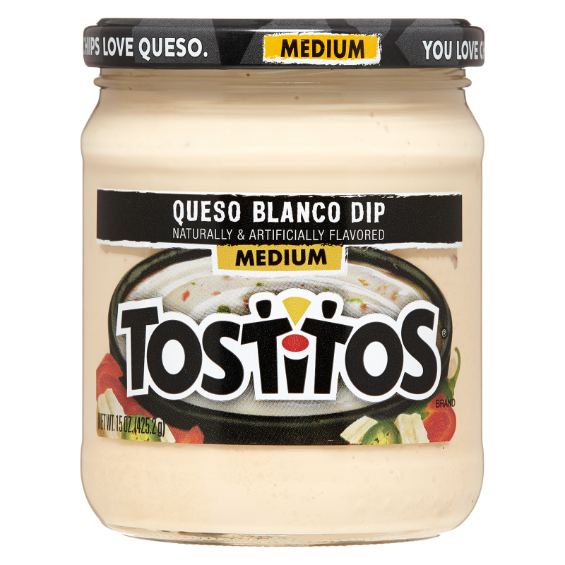 Tostitos Medium Queso Blanco Dip 15oz