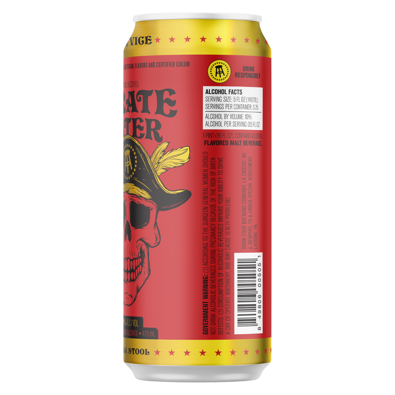 Pirate Water Miami Vice Single 16oz Can 10% ABV