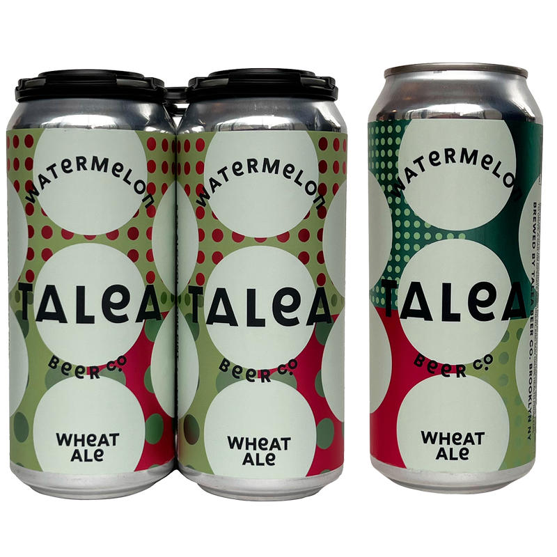 TALEA WATERMELON WHEAT Ale 4pk 16oz Can 5.7% ABV