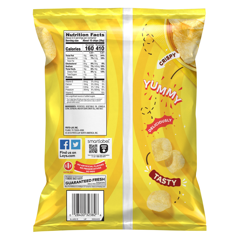 Lay's Classic Potato Chips 2.625oz