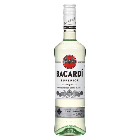 Bacardi Superior White Rum 750ml (80 Proof)