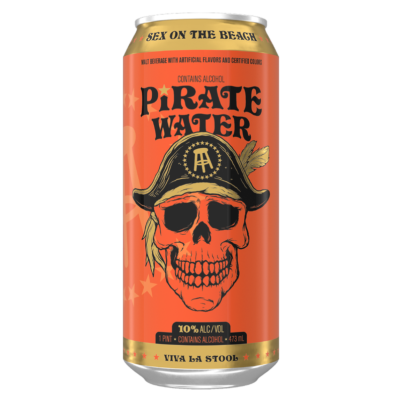 Pirate Water Sex On The Beach Single 16oz Can 10% ABV