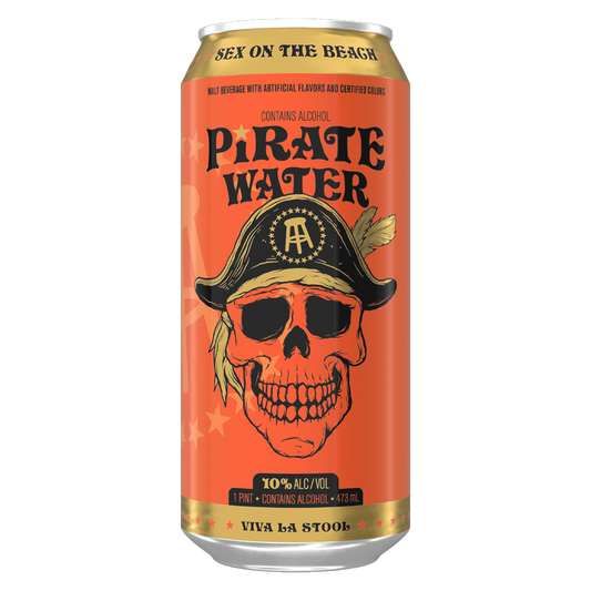 Pirate Water Sex On The Beach Single 16oz Can 10% ABV