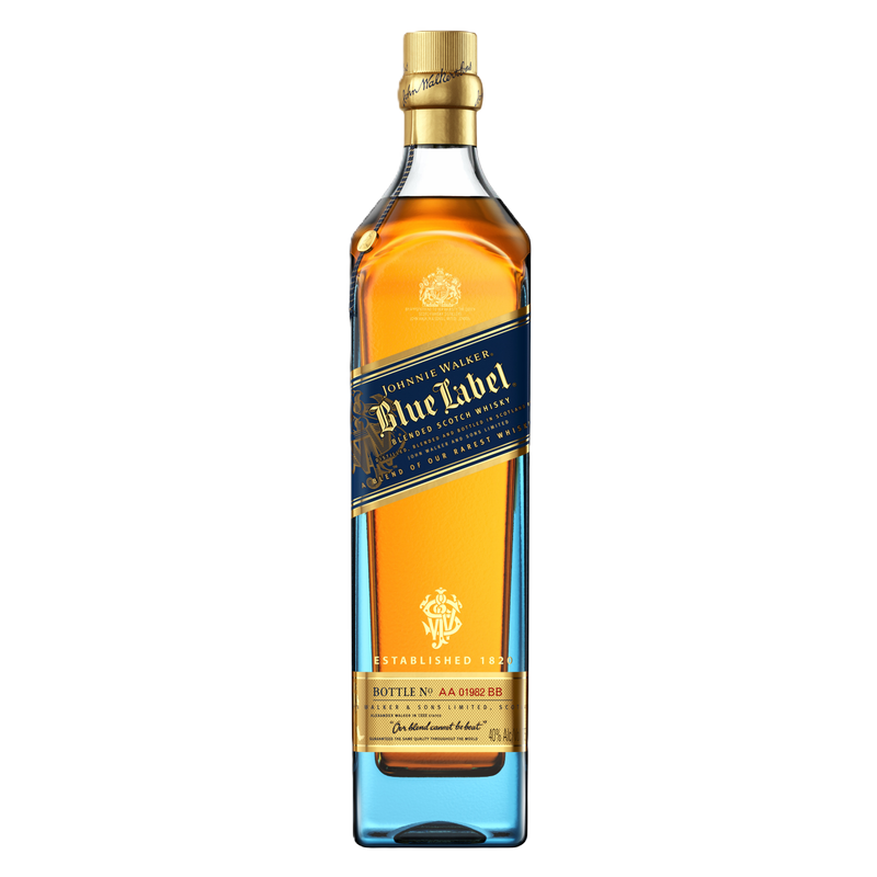 Johnnie Walker Blue Label Blended Scotch Whisky, 750ml (80 Proof)