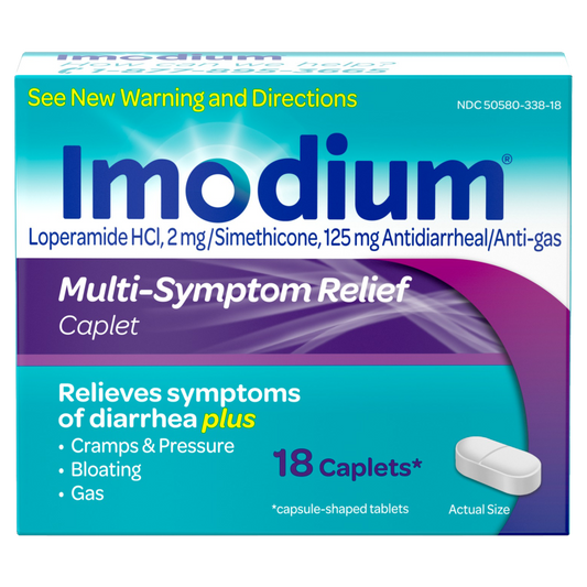 Imodium Multi Symptom Relief Caplets 18ct