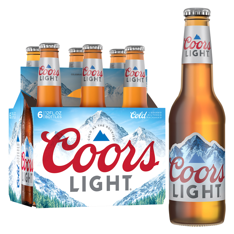 Coors Light 6pk 12oz Btl 4.2% ABV