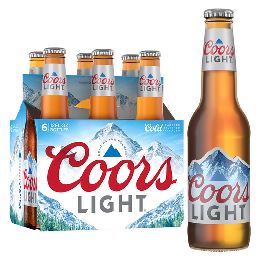 Coors Light 6pk 12oz Btl 4.2% ABV