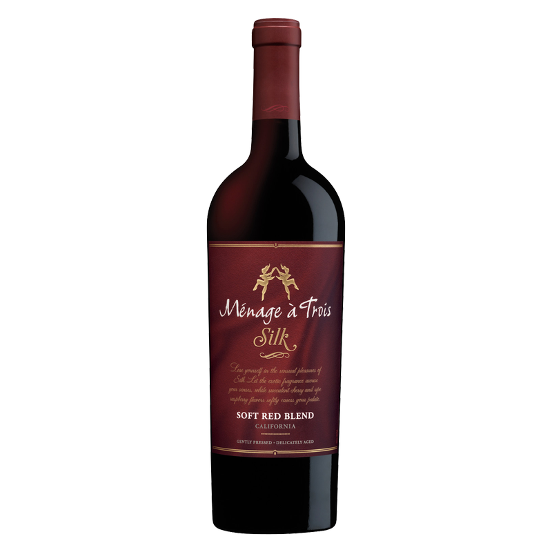 Menage a Trois Silk Soft Red Blend 750ml 13.6% ABV