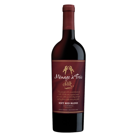 Menage a Trois Silk Soft Red Blend 750ml 13.6% ABV