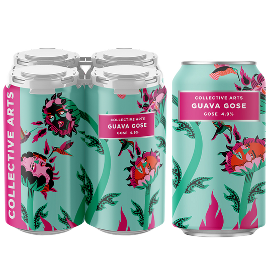 Collective Arts Brewing Guava Gose 4pk 12oz Can 4.9% ABV