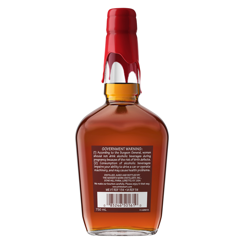 Maker's Mark Bourbon 750ml (90 Proof)