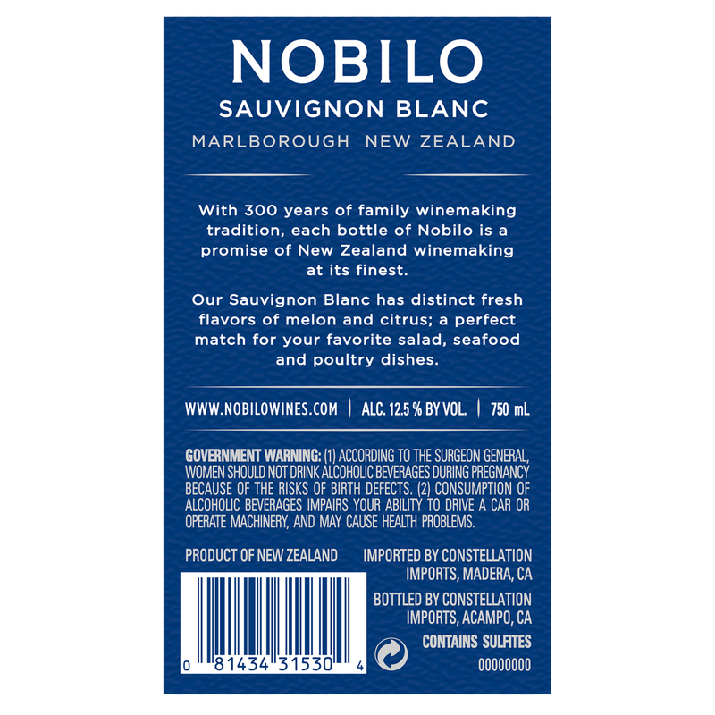 Nobilo Sauvignon Blanc 750ml