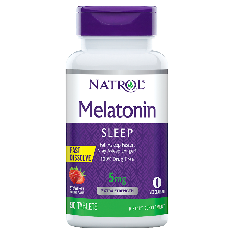 Natrol Melatonin Fast Dissolving Sleep Tablets 5mg 90ct