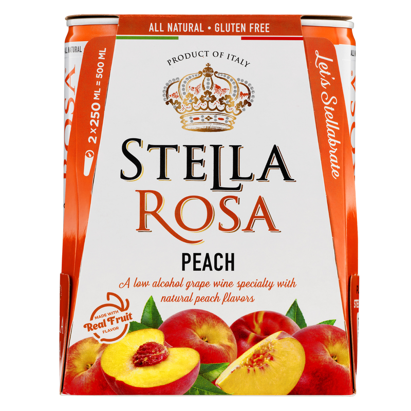 Stella Rosa Peach 2-pk Cans 250ml