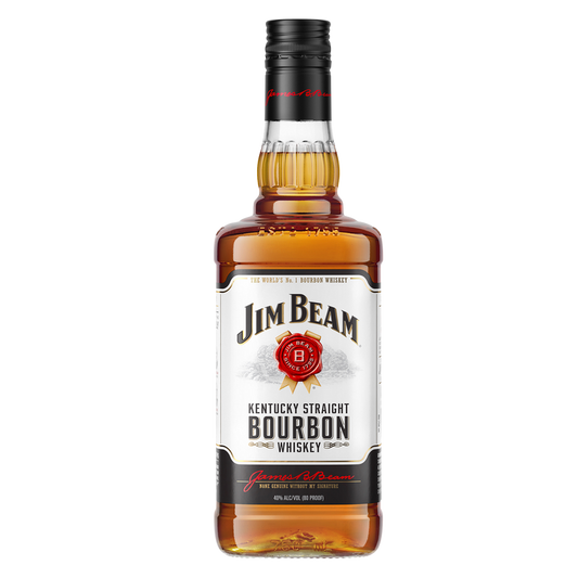 Jim Beam Bourbon Whiskey 750ml (80 Proof)