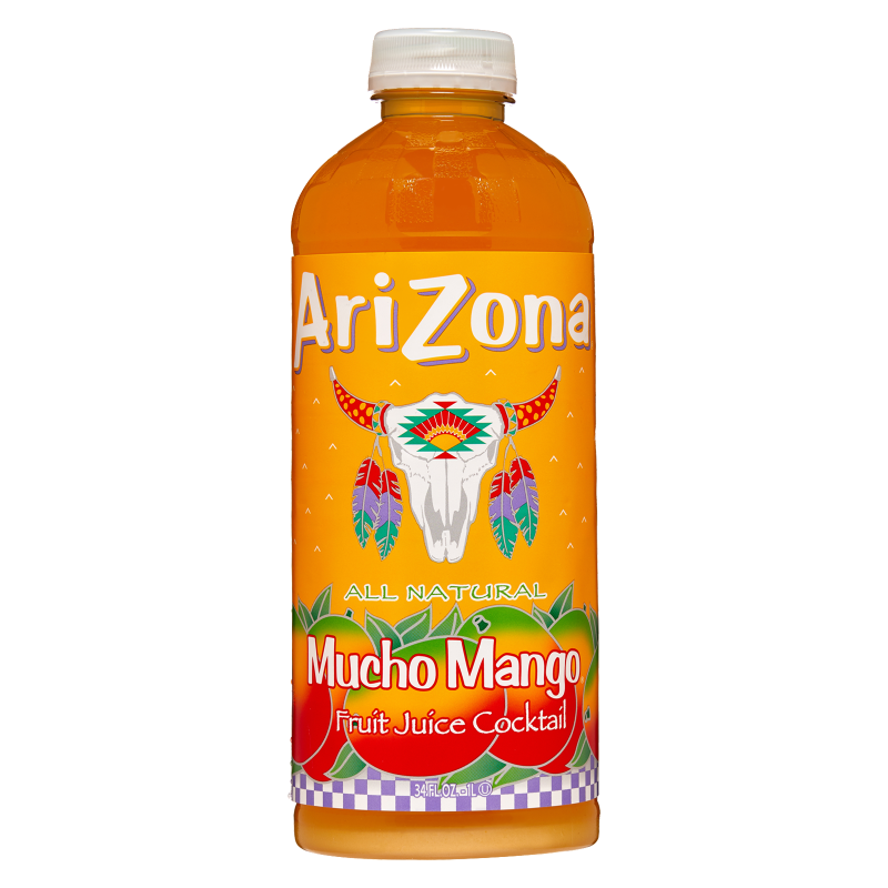 AriZona Mucho Mango Juice 34oz Btl