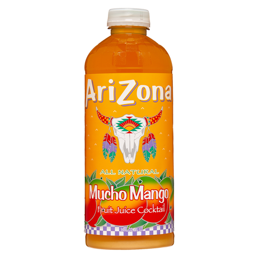 AriZona Mucho Mango Juice 34oz Btl