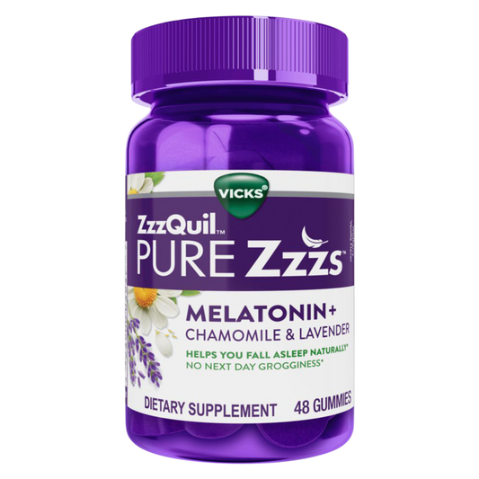 Vicks ZzzQuil PureZzzs Melatonin Gummies 48ct