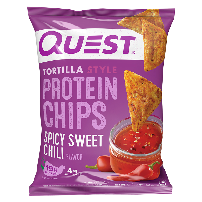 Quest Spicy Sweet Chili Tortilla Chip 1.1oz