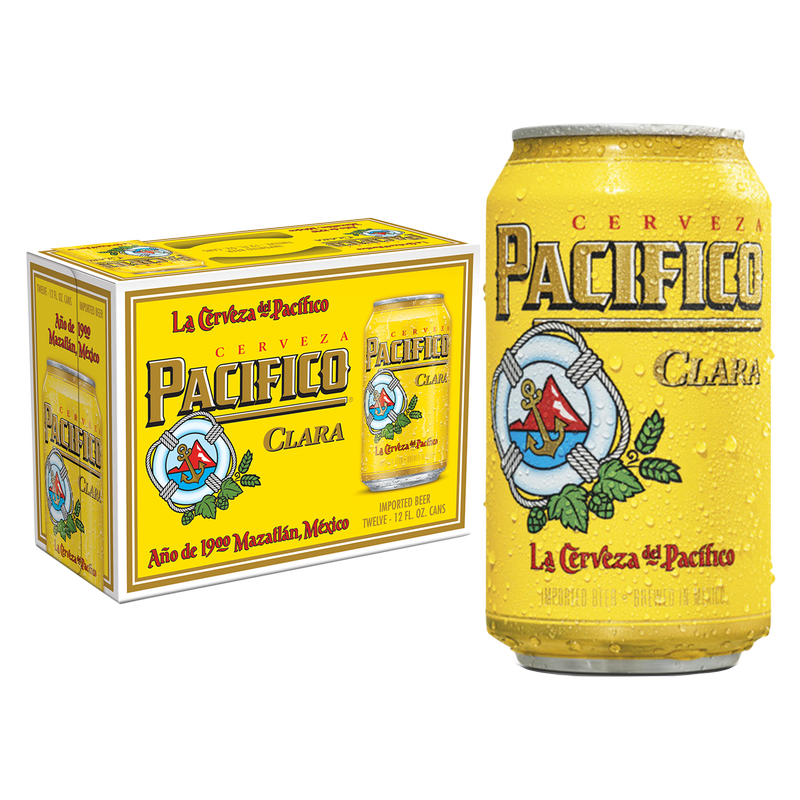 Pacifico 12pk 12oz Can 4.4% ABV