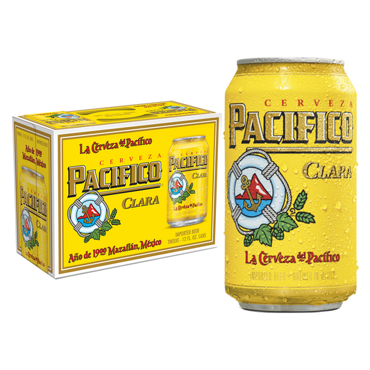 Pacifico 12pk 12oz Can 4.4% ABV