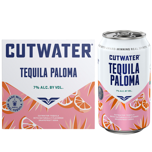 Cutwater Grapefruit Tequila Paloma 4pk 12oz Cans