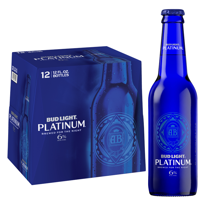 Bud Light Platinum 12pk 12oz Btl 6.0% ABV