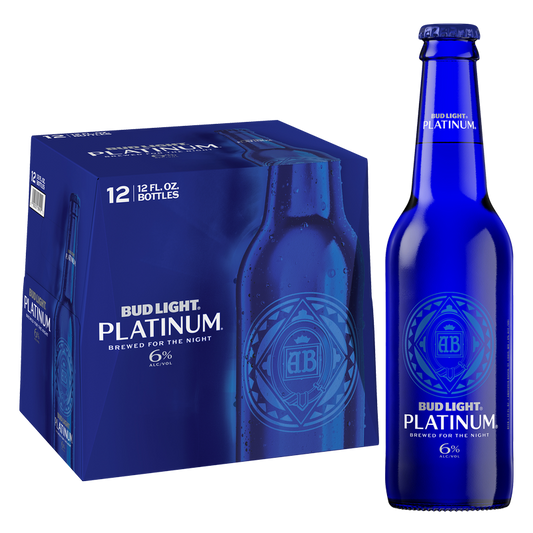 Bud Light Platinum 12pk 12oz Btl 6.0% ABV