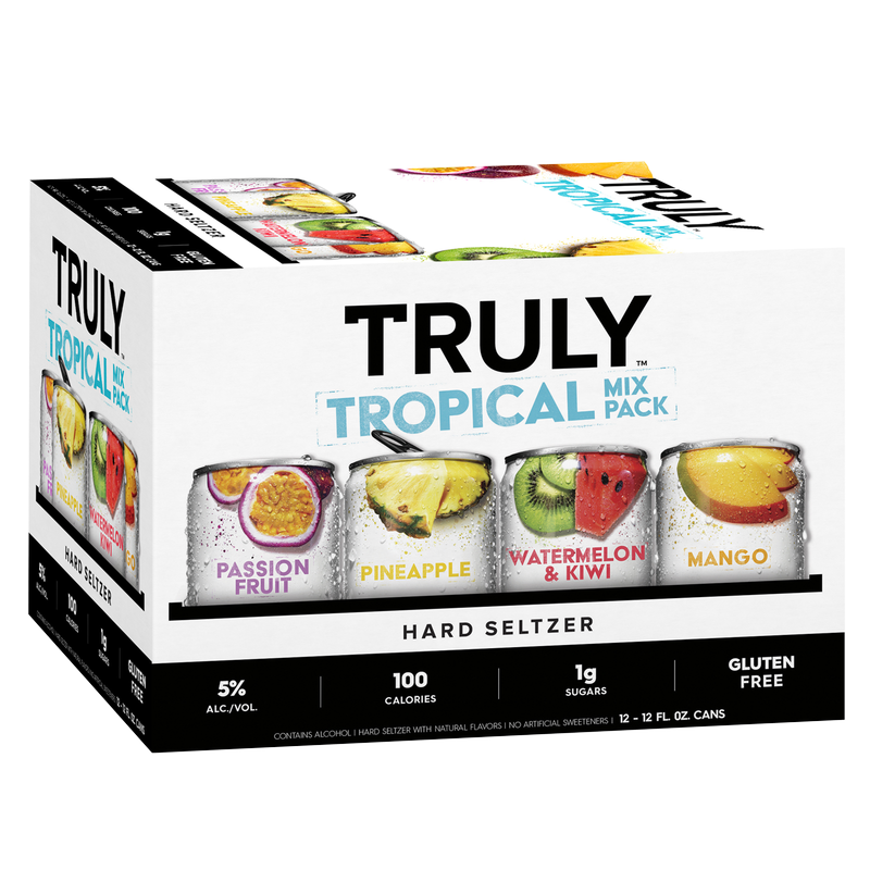 TRULY Hard Seltzer Tropical Variety 12pk 12oz Can 5.0% ABV