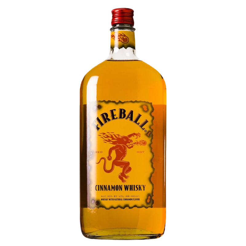 Fireball Hot Cinnamon Blended Whisky 1L (66 Proof)