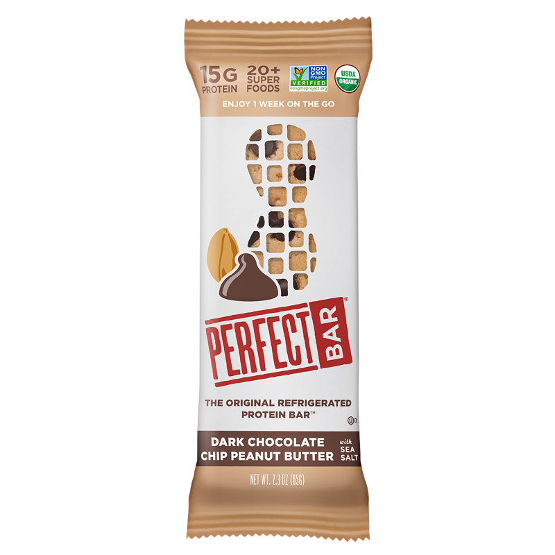 Perfect Bar Dark Chocolate Peanut Butter Organic Protein Bar 2.3oz