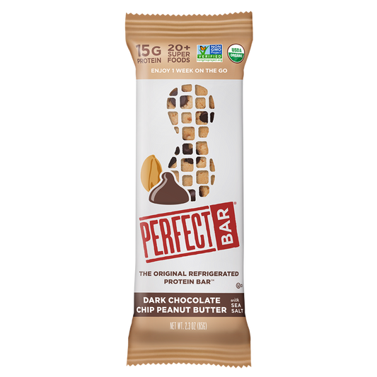 Perfect Bar Dark Chocolate Peanut Butter Organic Protein Bar 2.3oz