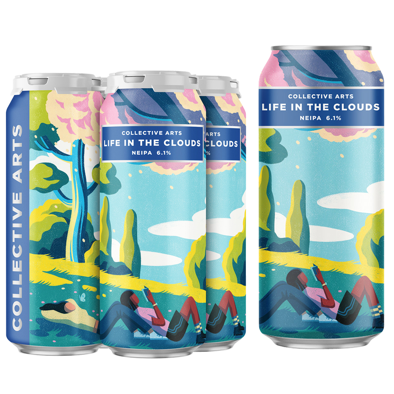 Collective Arts Brewing Life in the Clouds New England IPA 4pk 16oz Can 6.1% ABV