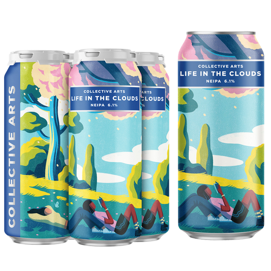 Collective Arts Brewing Life in the Clouds New England IPA 4pk 16oz Can 6.1% ABV