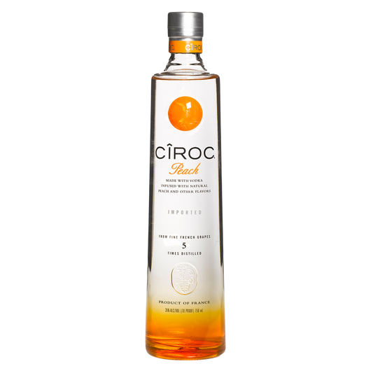 Ciroc Peach Vodka 750ml (70 Proof)