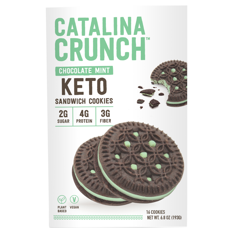 Catalina Crunch Chocolate Mint Keto Sandwich Cookie 6.8oz