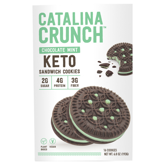 Catalina Crunch Chocolate Mint Keto Sandwich Cookie 6.8oz