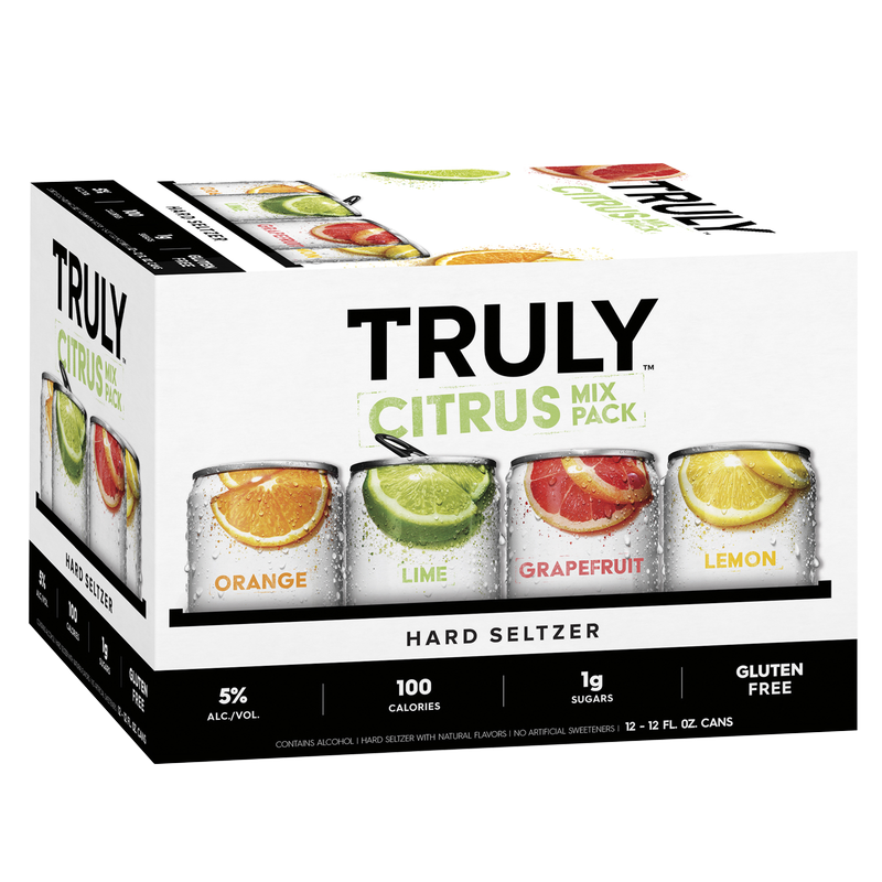 TRULY Hard Seltzer Citrus Variety 12pk 12oz Can 5.0% ABV