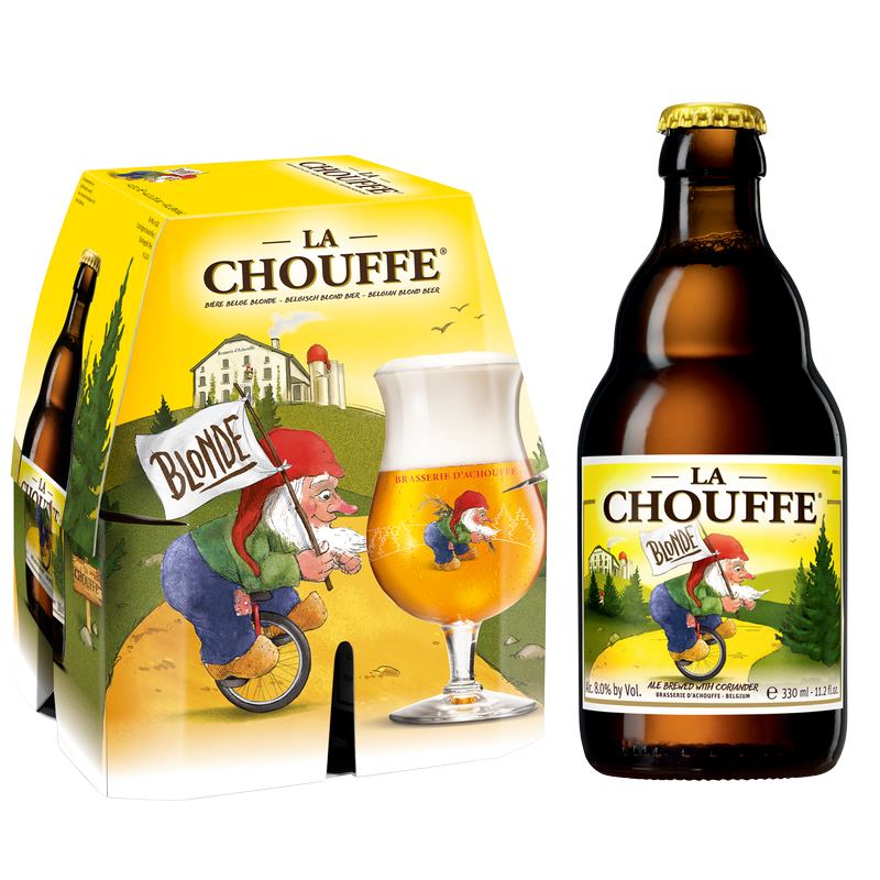 Brasserie d'Achouffe La Chouffe 4pk 11.2oz Btl